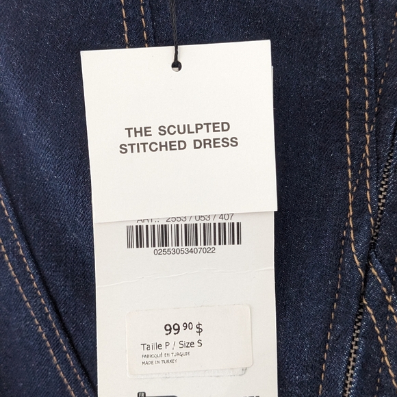 NWT Size Small Zara Denim dress - Picture 6 of 10